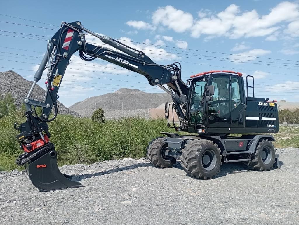 Atlas 185w Kolesové rýpadlá