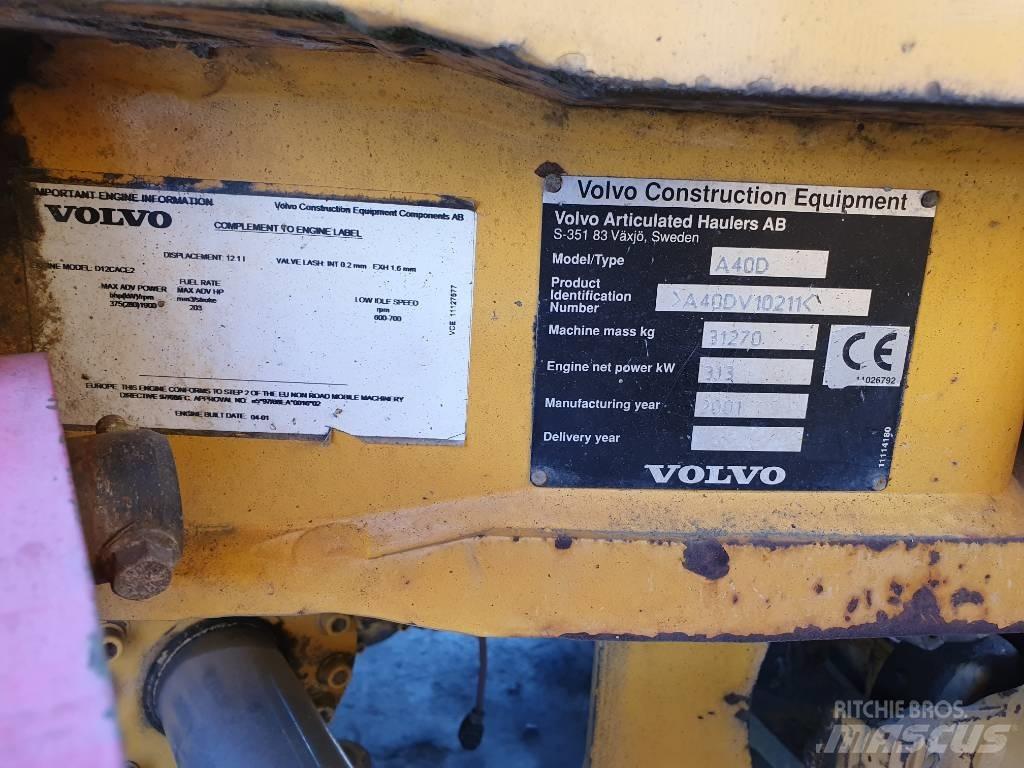 Volvo A 40 D Kĺbové nákladné autá