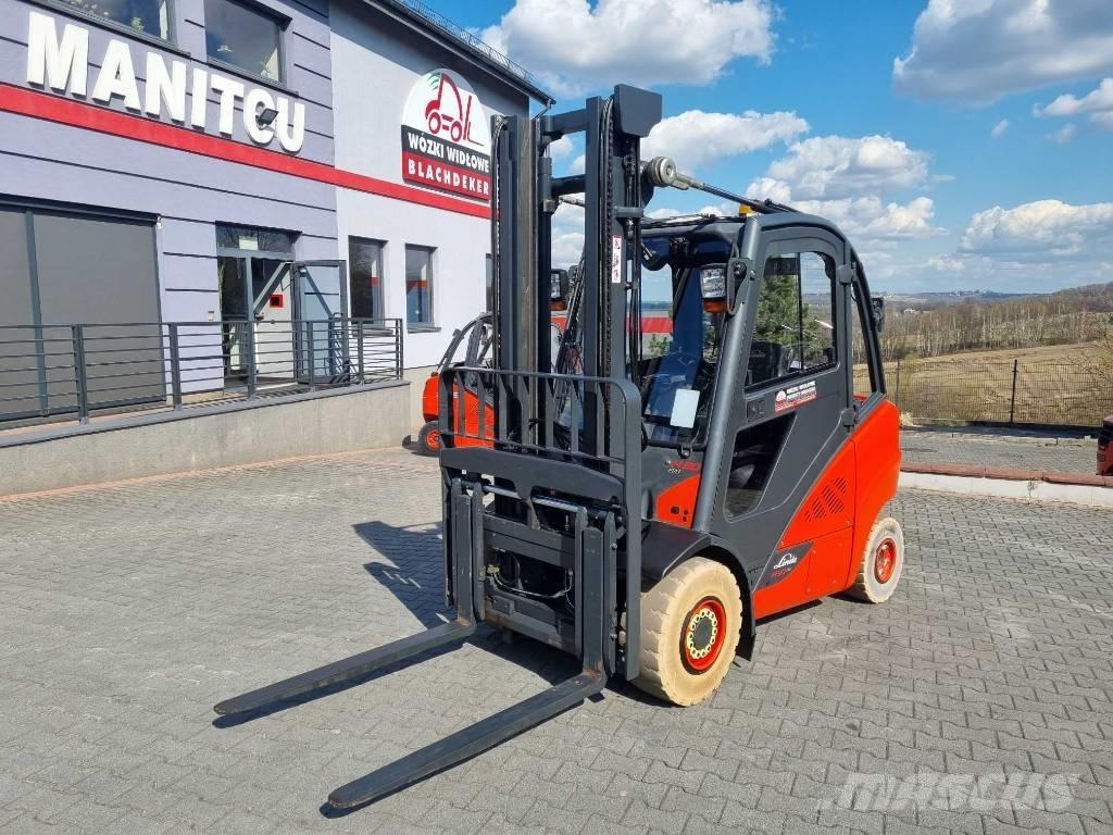 Linde H30T-02 LPG vozíky