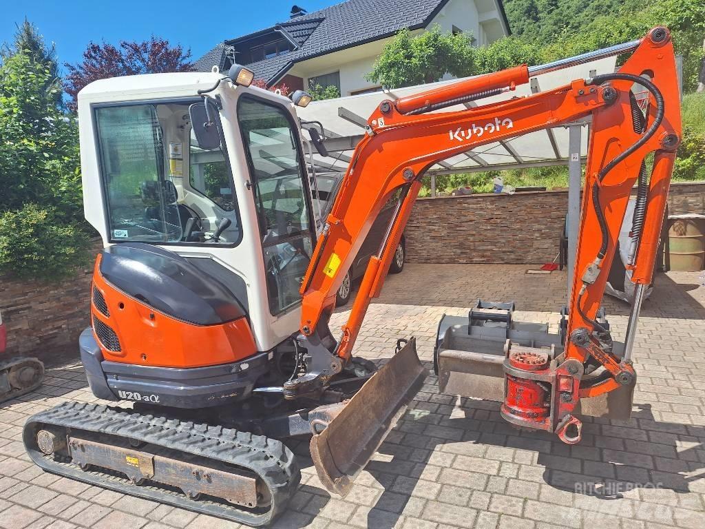 Kubota U 20-3 Mini rýpadlá < 7t