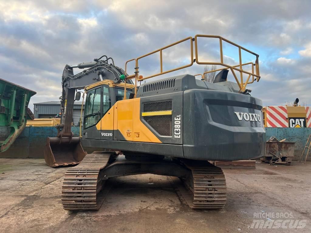 Volvo EC 380 EL Pásové rýpadlá
