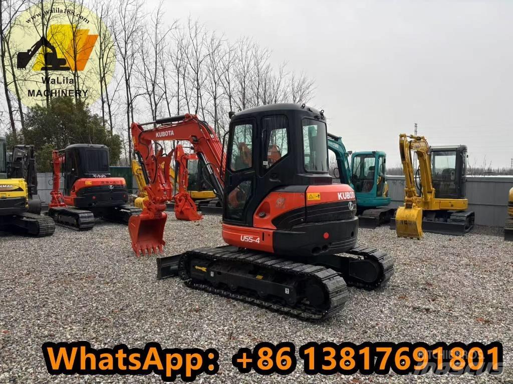 Kubota U 55-4 Mini rýpadlá < 7t
