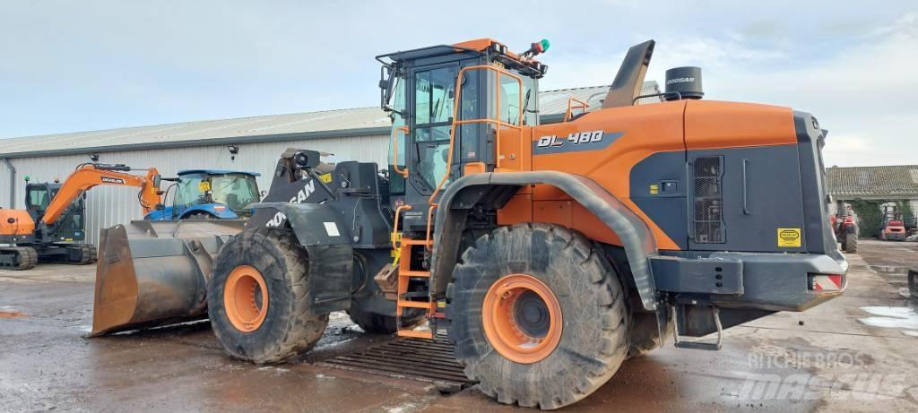Doosan DL 480-7 Kolesové rýpadlá