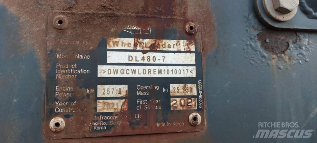 Doosan DL 480-7 Kolesové rýpadlá