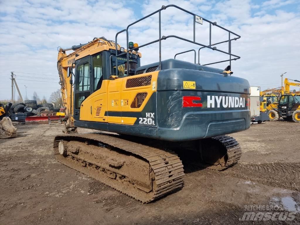 Hyundai HX 220 L Pásové rýpadlá
