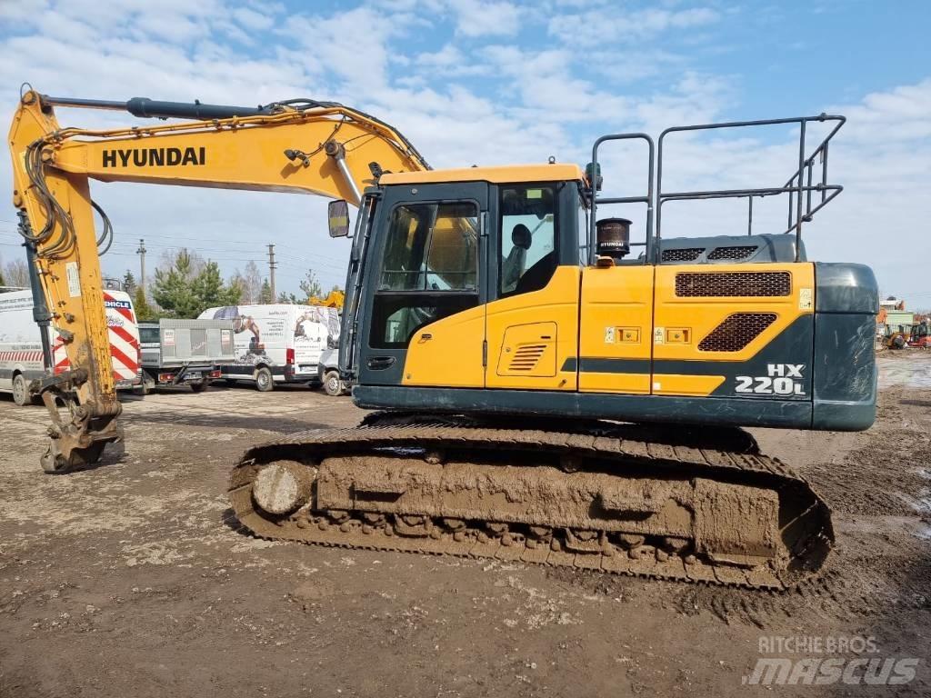 Hyundai HX 220 L Pásové rýpadlá