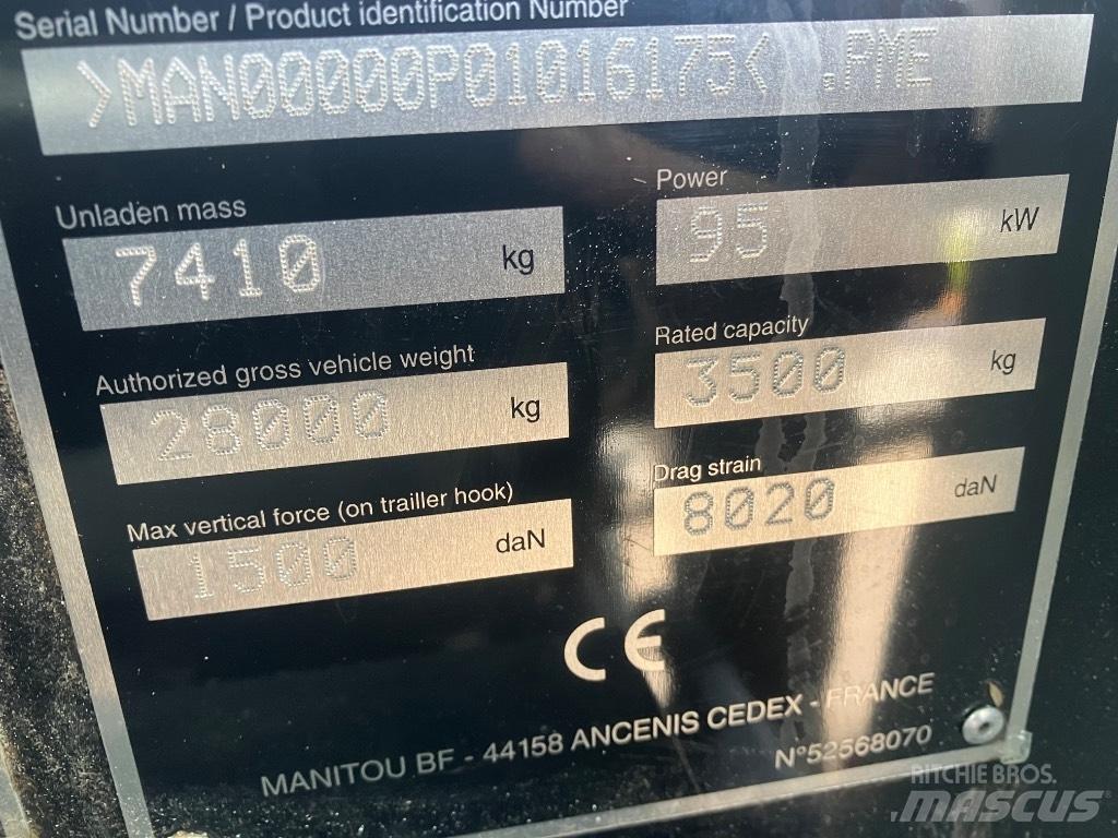 Manitou 635-130 PS+ Teleskopické nakladače pre poľnohospodárstvo