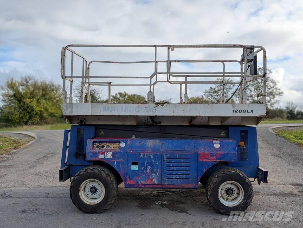 Manitou 120 DLX Kompaktné samohybné kĺbové plošiny