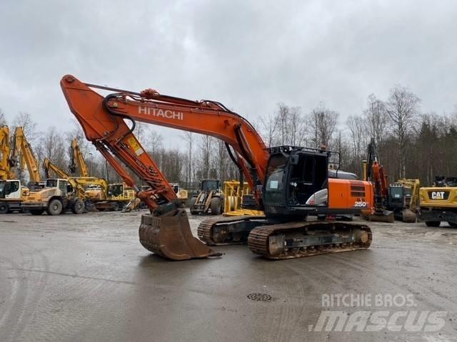 Hitachi ZX 250 LC-6 Pásové rýpadlá
