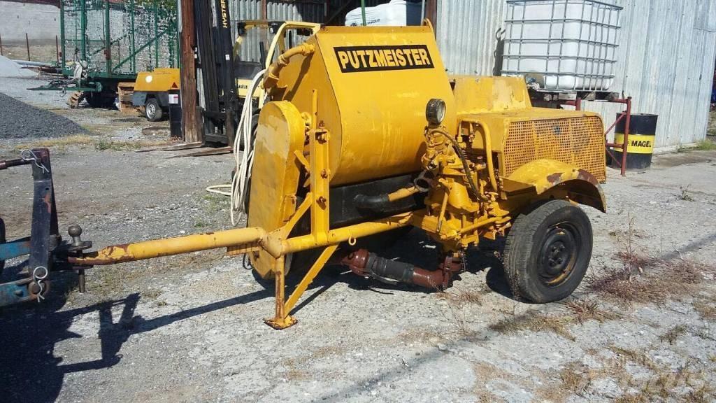 Putzmeister P 13 E Čerpadlá na potery