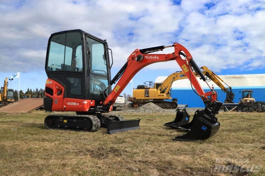 Kubota KX016-4 Mini rýpadlá < 7t