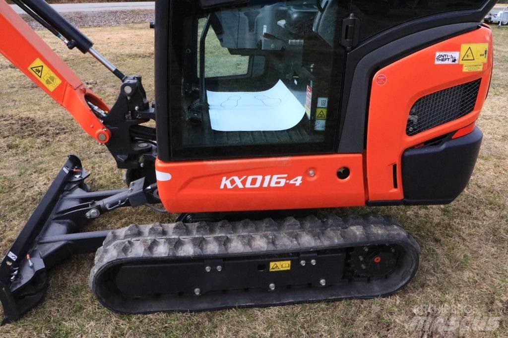 Kubota KX016-4 Mini rýpadlá < 7t