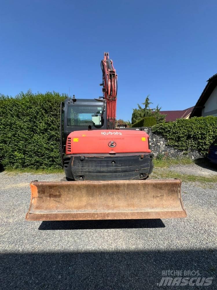 Kubota KX 080-4 Midi rýpadlá 7 t - 12 t