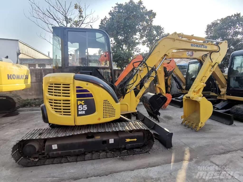Komatsu PC55MR Pásové rýpadlá