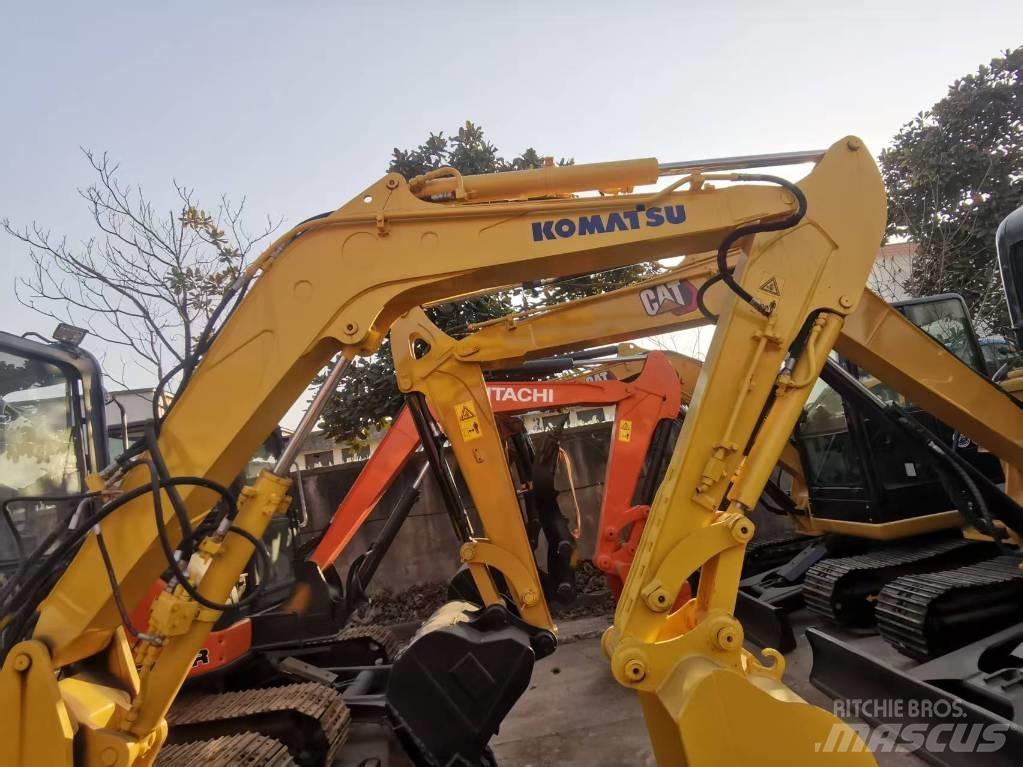 Komatsu PC55MR Pásové rýpadlá