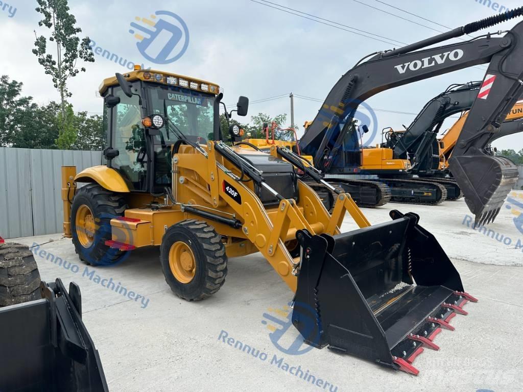CAT 420F Rýpadlo-nakladače