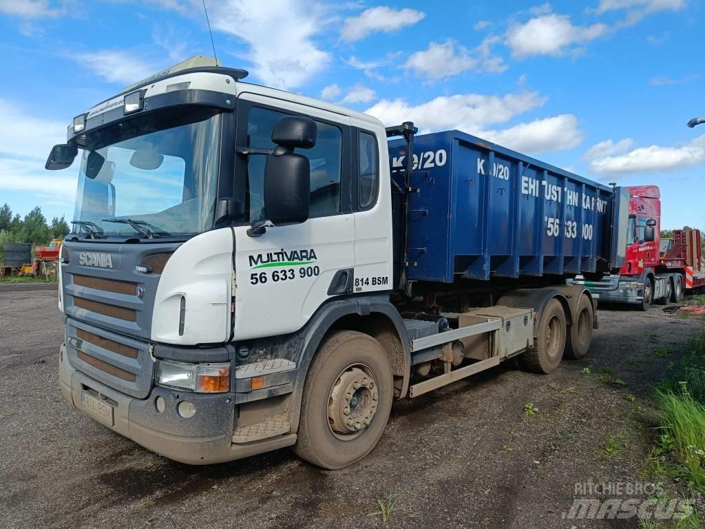 Scania P 420 Hákový nosič kontajnerov