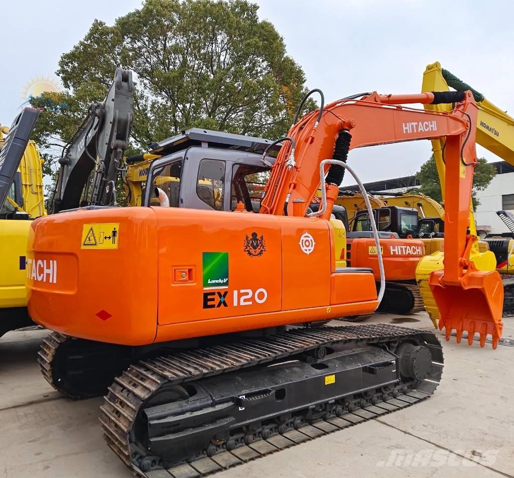 Hitachi EX 120 Pásové rýpadlá