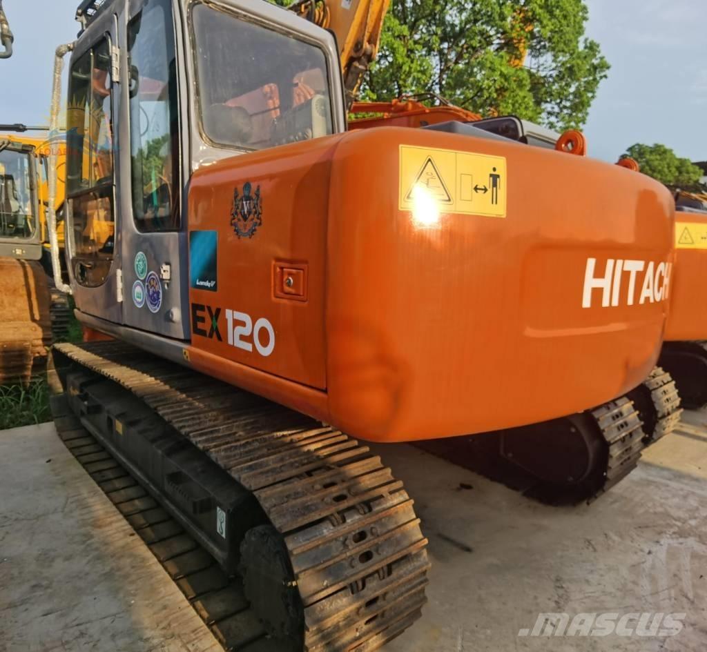 Hitachi EX 120 Pásové rýpadlá