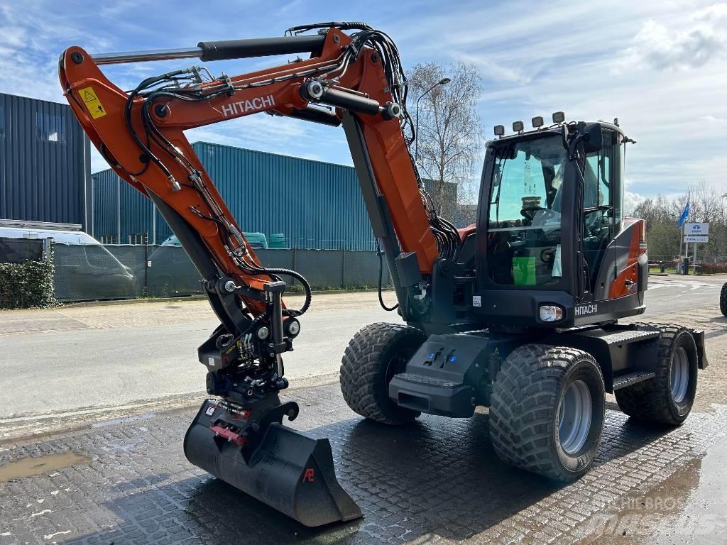 Hitachi ZX95W Kolesové rýpadlá