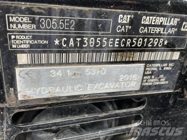 CAT 305,5 E2 Mini rýpadlá < 7t