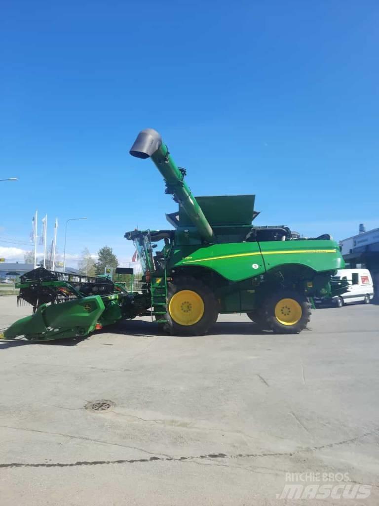 John Deere S 780 Kombinované zberacie stroje