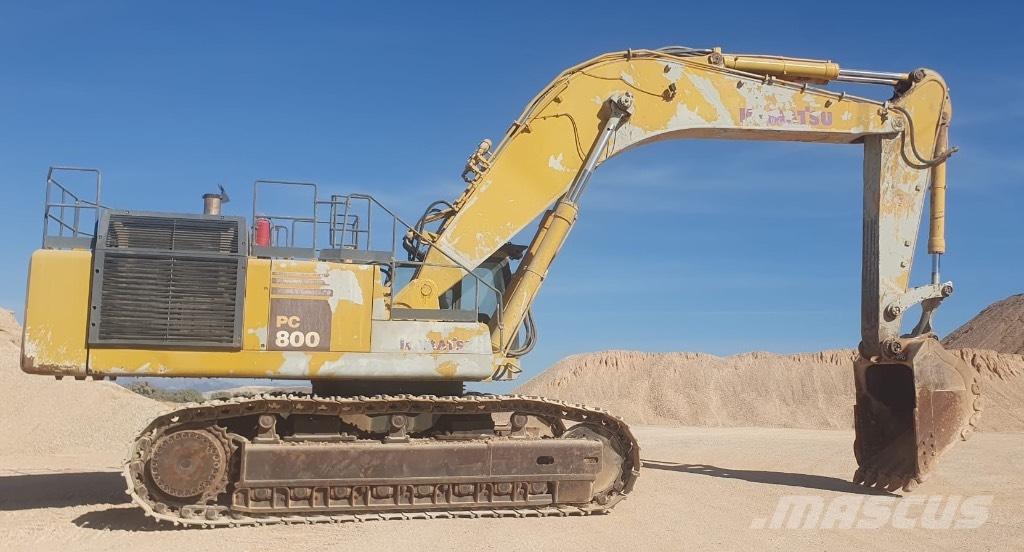 Komatsu PC 800-6 Pásové rýpadlá
