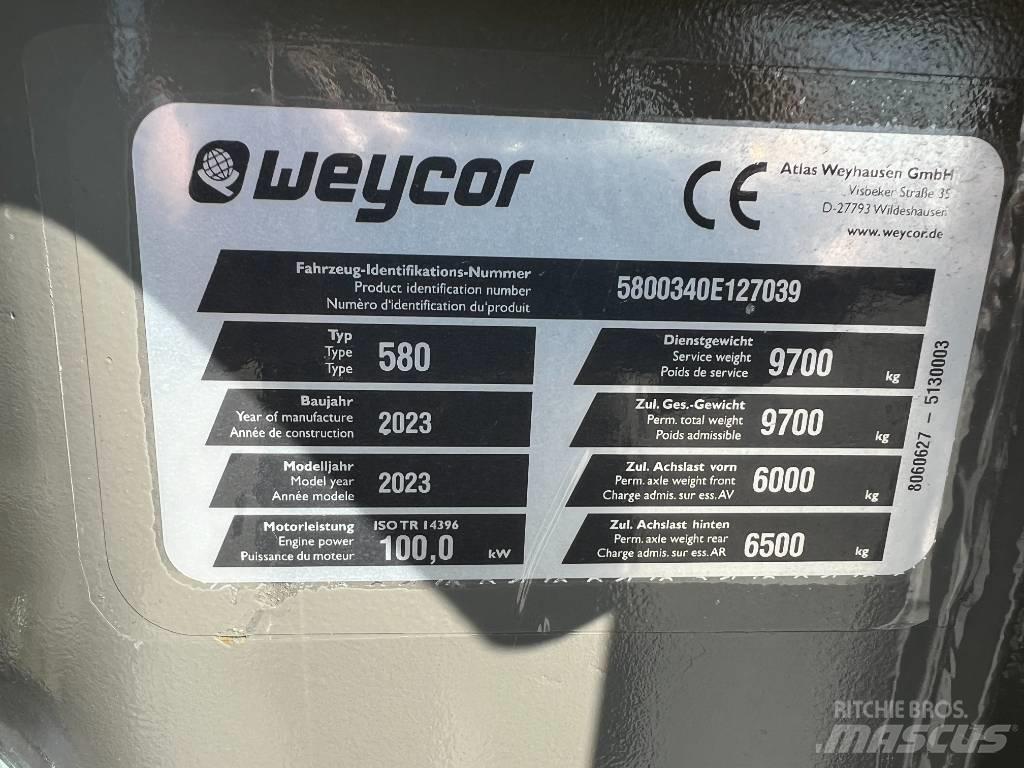 Weycor AR 580 Kolesové nakladače
