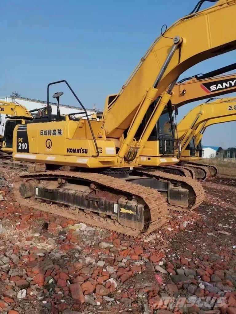 Komatsu pc 210 Pásové rýpadlá