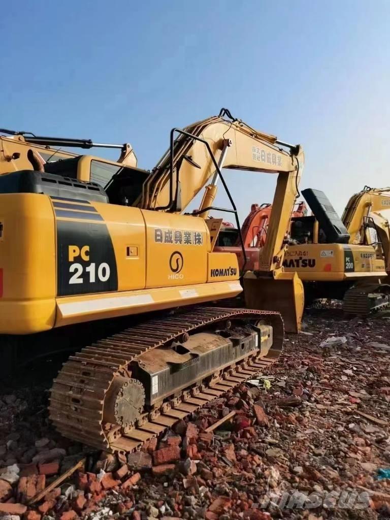 Komatsu pc 210 Pásové rýpadlá