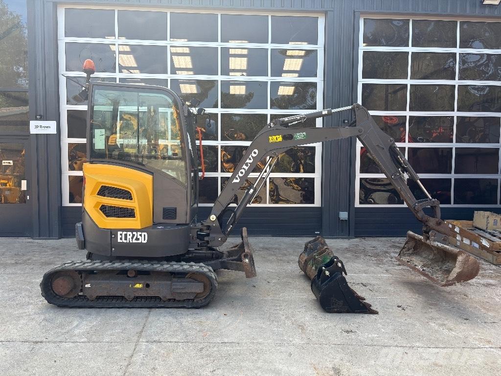 Volvo ECR 25 D Mini rýpadlá < 7t