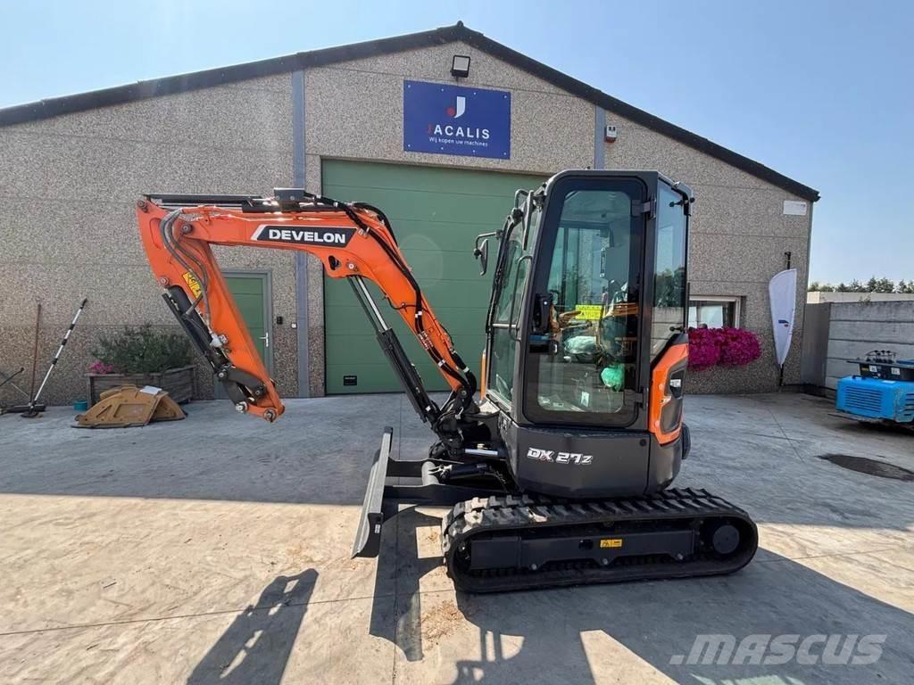 Doosan DX27Z-7 Mini rýpadlá < 7t