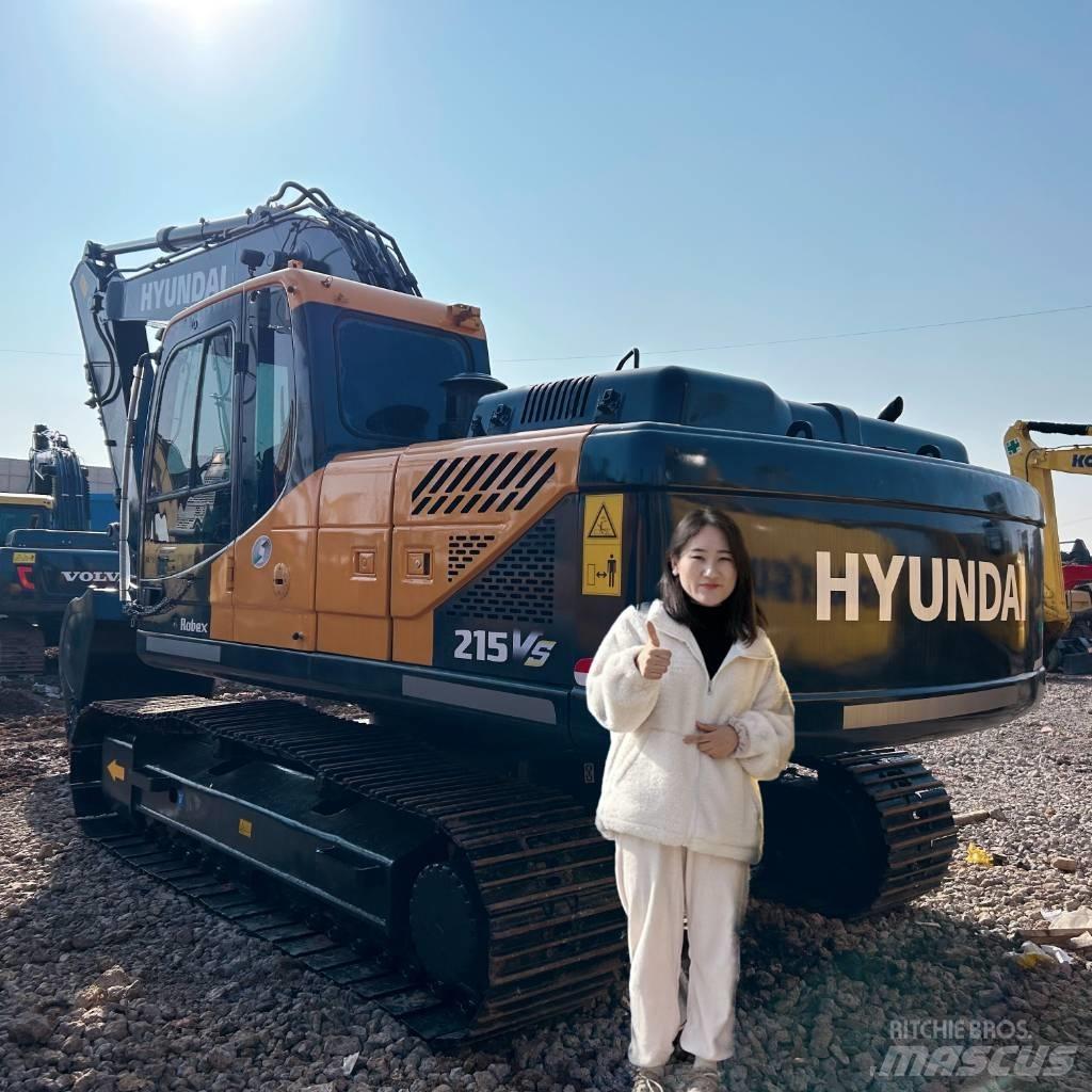 Hyundai 215 Pásové rýpadlá