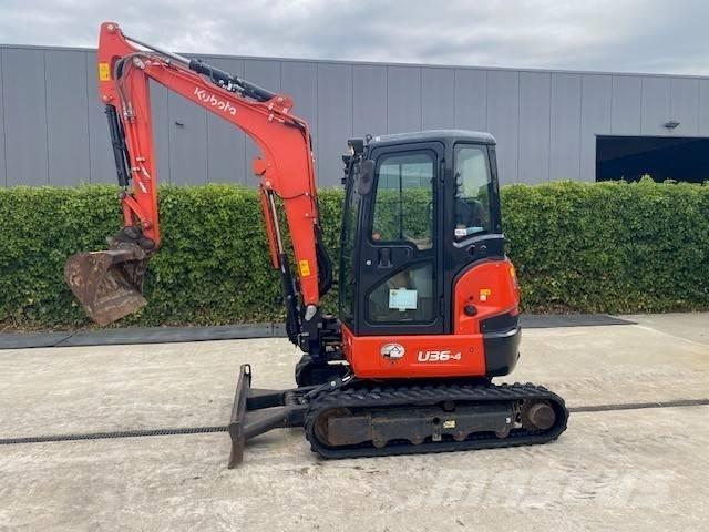 Kubota U 36-4 Mini rýpadlá < 7t
