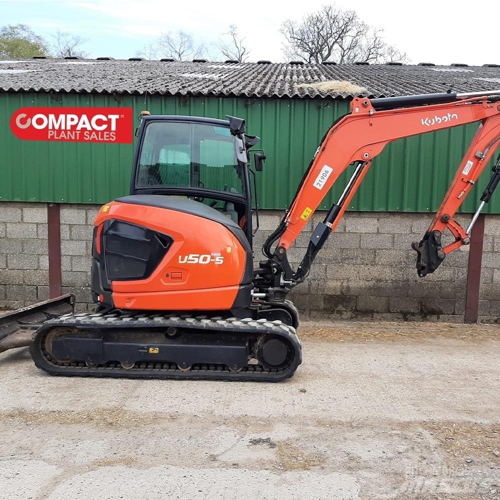 Kubota U50-5 Mini rýpadlá < 7t