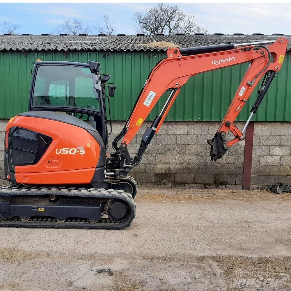 Kubota U50-5 Mini rýpadlá < 7t