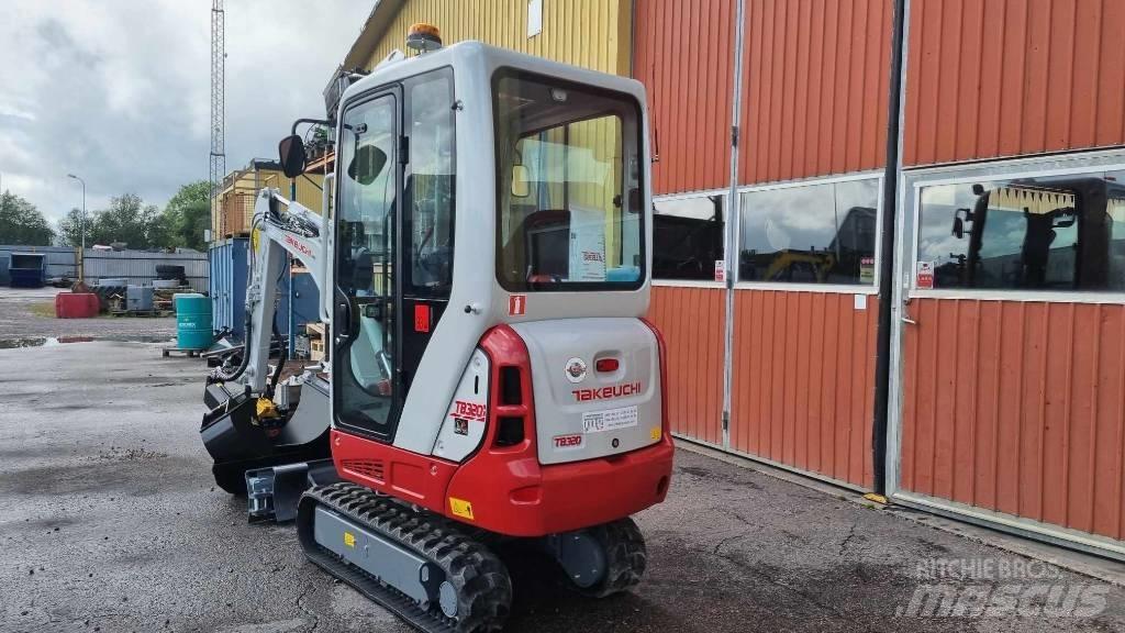 Takeuchi TB 320 Mini rýpadlá < 7t
