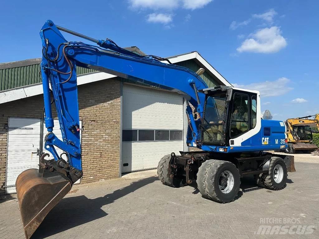 CAT M315 Kolesové rýpadlá