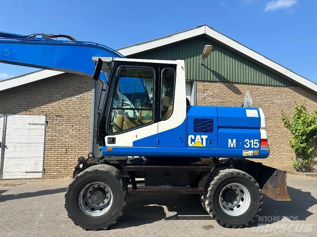 CAT M315 Kolesové rýpadlá