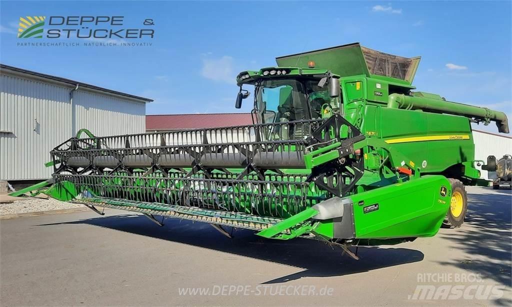 John Deere T670 Kombinované zberacie stroje