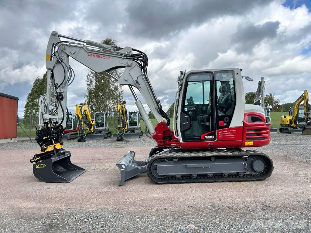Takeuchi TB290 Midi rýpadlá 7 t - 12 t