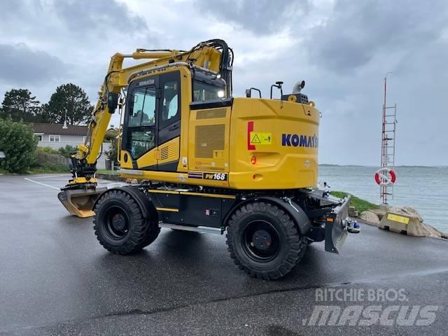 Komatsu PW168-11 Kolesové rýpadlá