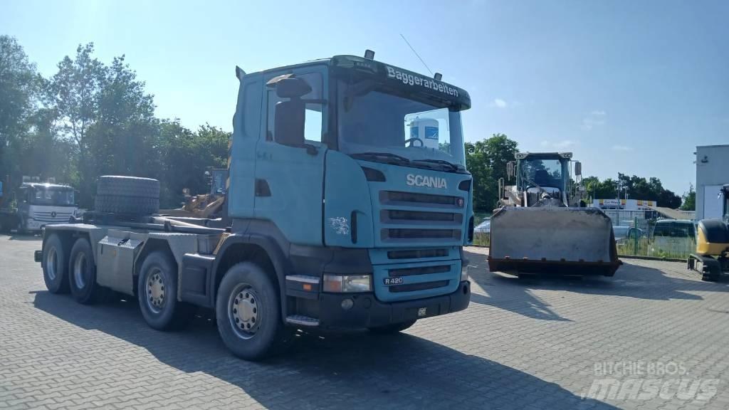 Scania R 420 Hákový nosič kontajnerov