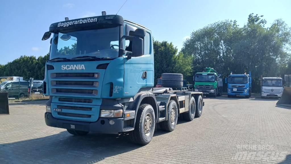 Scania R 420 Hákový nosič kontajnerov