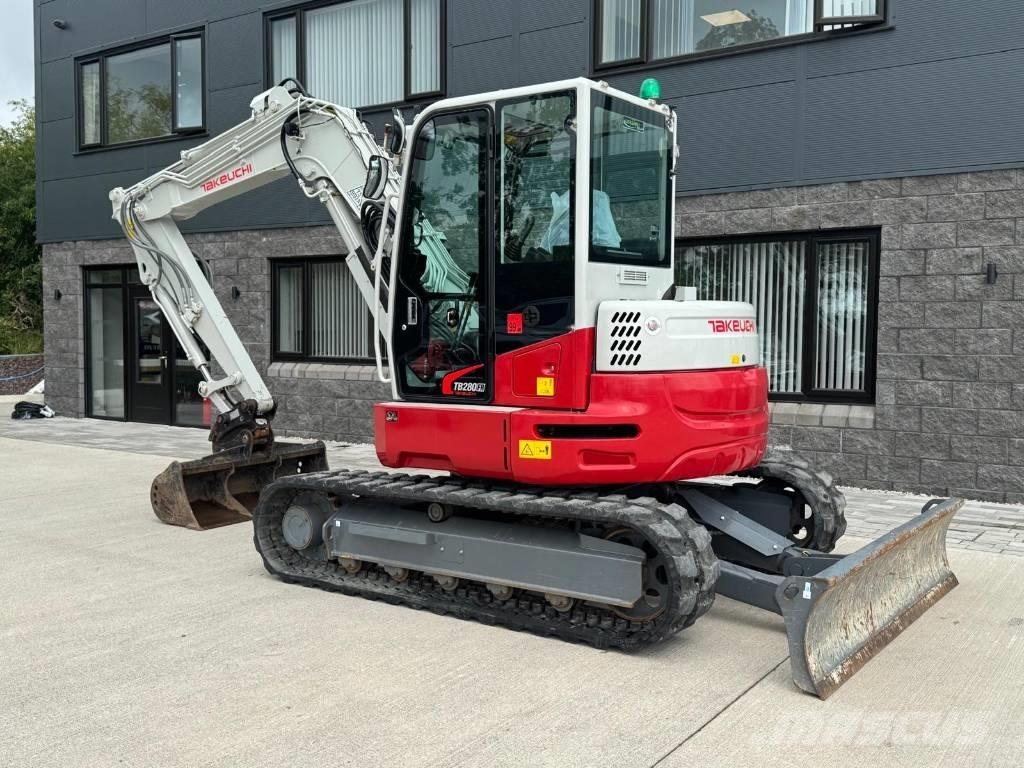 Takeuchi TB 280 FR Midi rýpadlá 7 t - 12 t