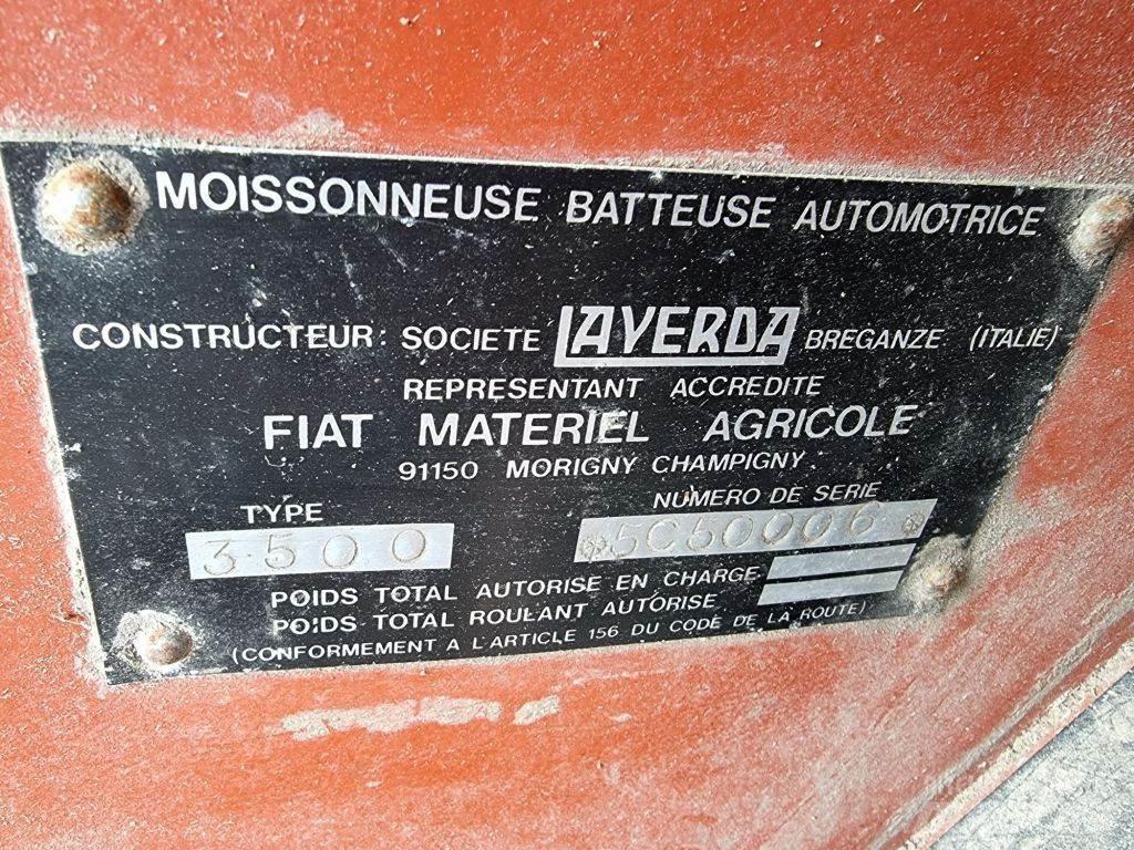 Laverda 3500 Kombinované zberacie stroje