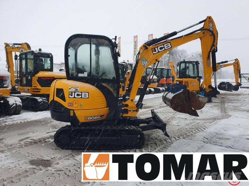 JCB 8026 CTS Mini rýpadlá < 7t