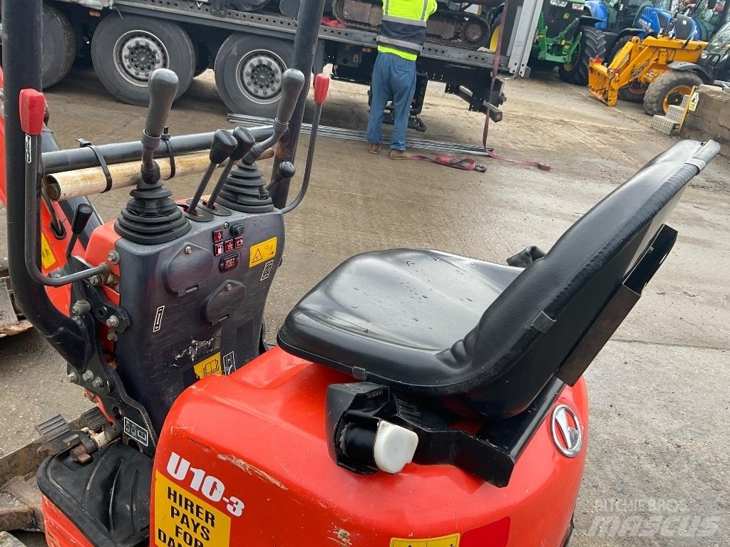Kubota U 10-3 Mini rýpadlá < 7t