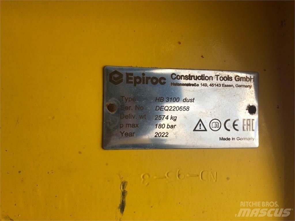 Epiroc HB3100 Dust Búracie kladivá / Zbíjačky