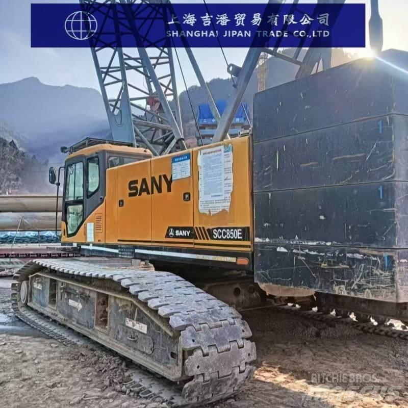 Sany SCC750E Pásové žeriavy